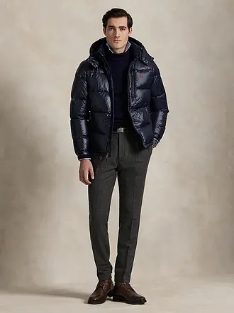POLO RALPH LAUREN | Daunensteppjacke GORHAM GLOSSY | dunkelblau
